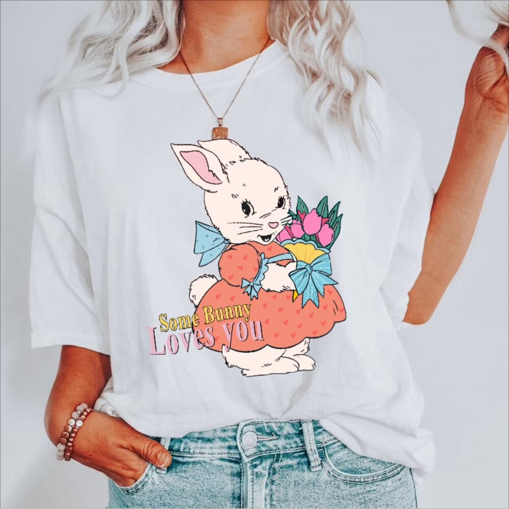 Some Bunny Loves You Tee Shirt